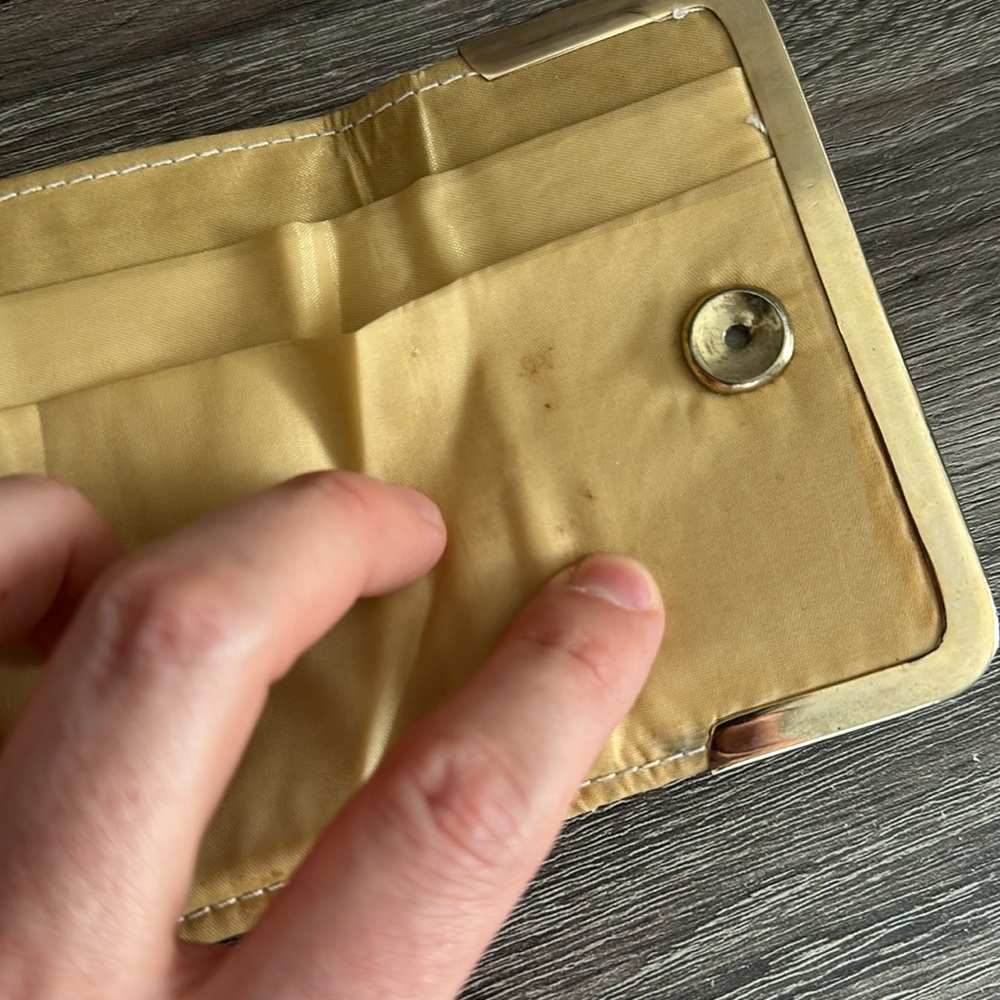 Glam Wallet Party Wedding Cocktail Gold Elegant Sophisticated Womens Luxury - Picture 6 of 8